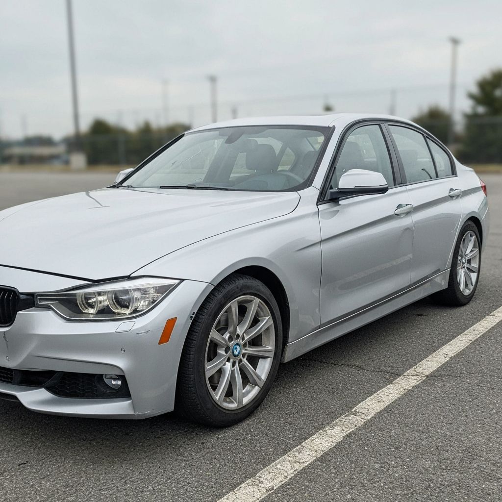 BMW 3er - Komplettlackierung - Vorher